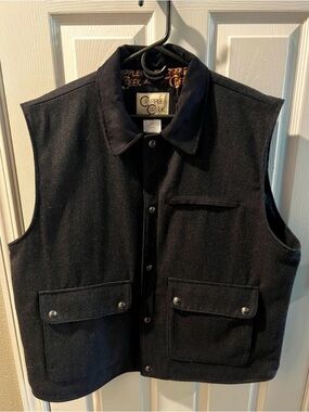 Men's Cripple Creek Wool Concealed Carry Utility Vest